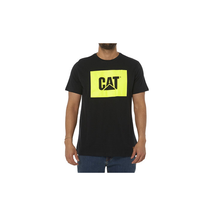 Caterpillar Men's Work Hi Vis T-Shirts Black CAT-96043